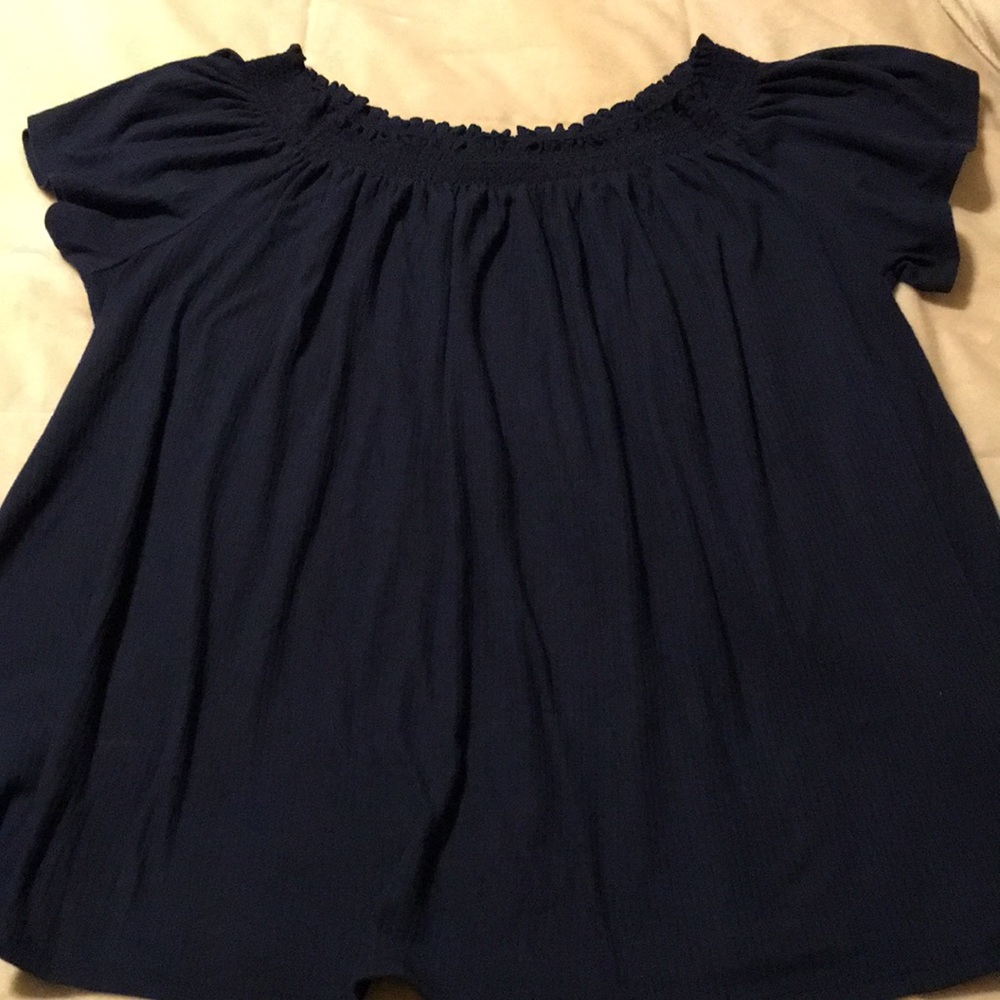 Navy Sonoma 2x loose tee